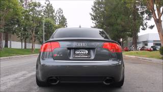 Audi RS4 with GMG Exhaust System [upl. by Smoht945]