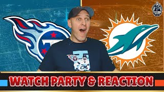 Tennessee Titans vs Miami Dolphins Live Streaming Watch Party  NFL Football 2024 🏈 [upl. by Cogn]