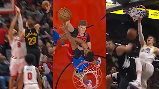 Lauri Markkanen BEST CAREER POSTER DUNKS 👀 [upl. by Airoled]