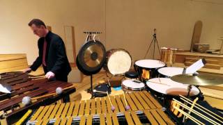 Balint Karosi Concerto No 2 for Organ Percussion and Strings 2016 [upl. by Yeneffit]