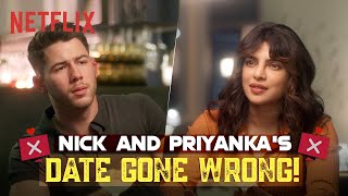 Priyanka Chopra amp Nick Jonass Awkward Date [upl. by Nytram350]