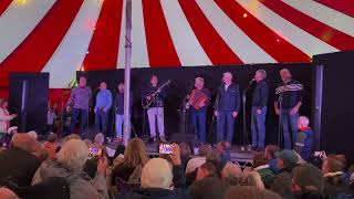 Fishermans Friends at the Port Isaac’s shanty festival 2023 [upl. by Hodess]