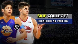 Pwede bang Dumirecho ng PBA kahit BATA pa  PBA Draft Requirements  Paano MagpaDRAFT sa PBA [upl. by Aicenev671]