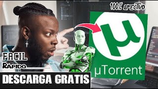 CÓMO DESCARGAR e INSTALAR µTorrent GRATIS en PC 2023 100Funcional [upl. by Arrakat632]