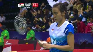 THOMAS AND UBER CUP FINALS 2014 Session 14 Match 2 [upl. by Nico]