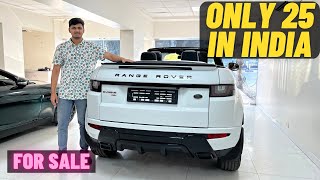 Convertible Range Rover Evoque HSE  Rarest SUV in India [upl. by Aracot]