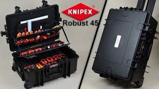 Knipex Werkzeugkoffer quotRobust 45quot und Werkzeuge  Review  Vorstellung [upl. by Gnok]