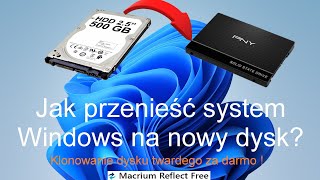 jak przenieść system Windows na nowy dysk   klonowanie hdd ssd [upl. by Atnauq225]