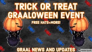 NEW TRICK OR TREATING EVENT IN GRAAL REWARDSGUIDE [upl. by Aven]