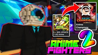 ANIME FIGHTERS 2 PEGUEI 𝗧𝗢𝗗𝗔𝗦 AS CONQUISTAS DESSE NOVO JOGO DE ROBLOX FEITO PELO DAIREB [upl. by Nyvek269]