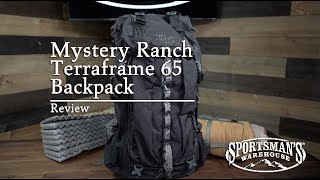 PRODUCT REVIEW  Mystery Ranch Terraframe 65 Backpack [upl. by Anaej407]