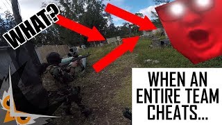 When a whole Airsoft team cheats [upl. by Negaem566]