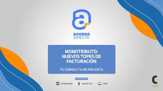 Nuevos topes de facturación en el monotributo [upl. by Nagiem]