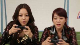 KARA Snickers CM ～Hara amp Seungyeon～ハラampスンヨン Game編 [upl. by Budding]