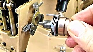 Replace  Install a Missing Tension Unit on a Singer Model 401A [upl. by Walburga]