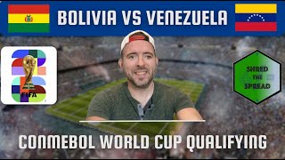 Bolivia vs Venezuela Prediction  CONMEBOL World Cup Qualifying Matchday 7 [upl. by Apollo492]