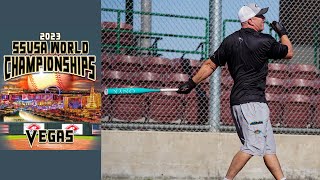 2023 40 Major Plus Senior Softball World Championships Clips  Las Vegas NV [upl. by Vernor]