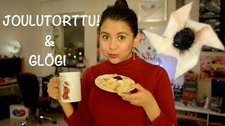 Finnish Joulutorttu and Glögi Christmas pastry and Hot drink FINLAND [upl. by Miriam435]