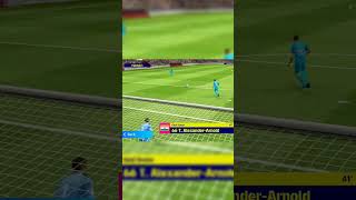 Trent AlexanderArnold Free kick anime onepunchman arnold freekick efootball2024 animeedit 😲🤯 [upl. by Geier]