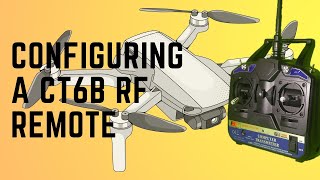 How to configure FSCT6B RF remote  FlySky CT6B [upl. by Hesta]