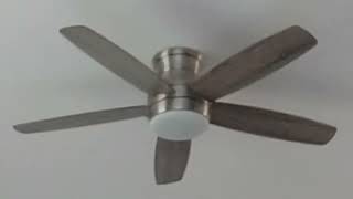 52quot Home decorators collection HDC Ashby Park ceiling fan demo [upl. by Bergstrom]