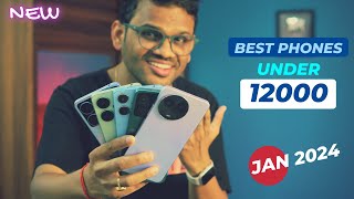 TOP 5 Best Phones Under 12000 in JAN 2024 l Best Mobile Under 12000 [upl. by Letnoj]