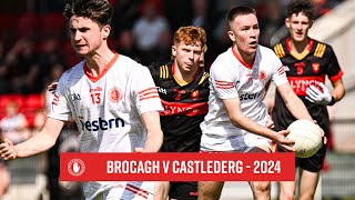 Brocagh v Castlederg  Highlights  Junior Championship 2024 [upl. by Wolram]