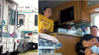 San Francisco mom kids sleep in car as SFMTA plans to limit RV parking to install bike lane [upl. by Mur]