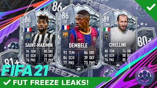 OMG MEGA FAIL VON EA 😂😱 FREEZE TEAM 2 GELEAKT ALLE FREEZE SPIELER LEAKED  FIFA 21 ULTIMATE TEAM [upl. by Ettedo]