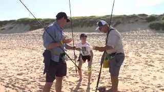 HOOKED S7 EP14 Beach Worm Whiting and Bream [upl. by Noinatrad]