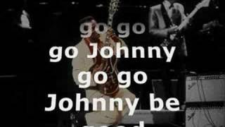 Chuck Berry  Johnny B Good Lyrics [upl. by Lida]