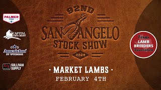 February 4  Market Lambs [upl. by Wanyen]