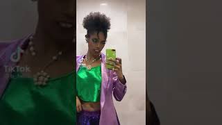 BLACKSWAN Fatou rocking her Natural Hair in latest Comeback Stage [upl. by Groves]