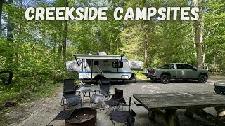 Tennessee Mountains Creekside RV Camping [upl. by Larisa]