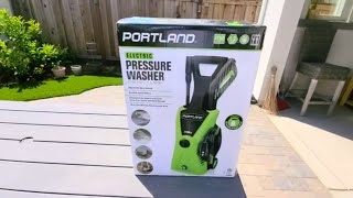 Portland Electric Power Washer 63254 1750 PSI 13 GPM [upl. by Anil]