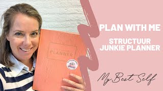 PLAN WITH ME  STRUCTUURJUNKIE PLANNER week 28 [upl. by Adnolay328]