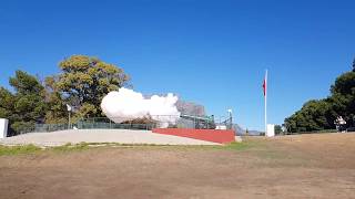 Cape Town Noon Day Signal Gun Firing  29th May 2017 [upl. by Oker]