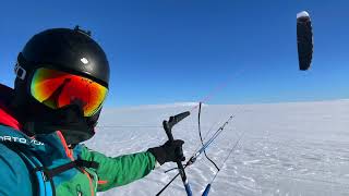 Snowkiting Haugastøl 2024 [upl. by Ogram369]