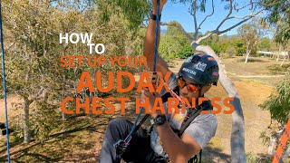 Chest Harness Adjustment on the REECOIL AUDAX [upl. by Faxun]