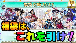 【FGO】正月福袋2023のおすすめは全体バーサーカーです。全福袋の評価も解説。宝具1でもいいサーヴァントも紹介！｜聖杯貰えるし買い得なんだわ！ [upl. by Arihs]