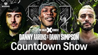 MISFITS amp DAZN X SERIES 017 DANNY AARONS VS DANNY SIMPSON amp KSI CONCERT COUNTDOWN SHOW LIVESTREAM [upl. by Sitnerp]