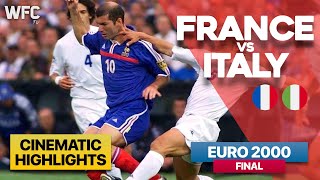 France 21 Italy  EURO 2000 Final Match  Highlights amp Best Moments [upl. by Meras]