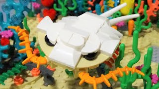 LEGO Burgess Shale Cambrian Explosion Diorama Progress [upl. by Izak]