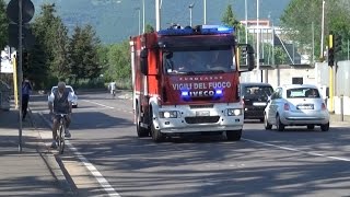 ABP  Kilolitrica  APS Vigili del Fuoco Brescia in emergenza  Italian Fire dept responding [upl. by Halimeda]