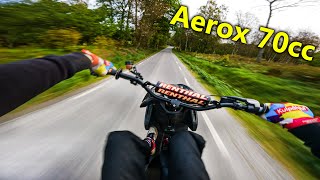 Yamaha Aerox 70cc  Full Send Pov [upl. by Jane729]