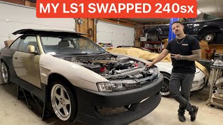 MY LS1 SWAPPED S14 NISSAN 240SX [upl. by Mano148]