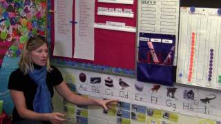 Kindergarten Word Wall Developing Print Awareness and Word Recognition Virtual Tour [upl. by Felty722]