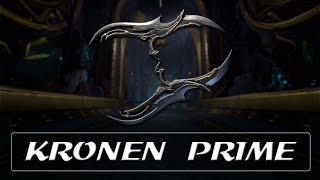 INSANE Kronen Prime Build DESTROYS Everything  Warframe Kronen Prime Steel Path Build Guide 2024 [upl. by Bodwell]