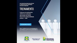 Treinamento  Cobrança de emolumentos relativos às averbações decorrentes da CNIB [upl. by Slaohcin288]