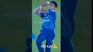 shorts mohammad hasnain new bowling action [upl. by Eecyal229]